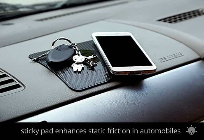 Static Automobile sticky pad